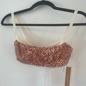 NWT Reformation Tossa Bikini Top - Small